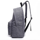Canvas Backpack College Student School Bags for Teenagers