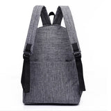Canvas Backpack College Student School Bags for Teenagers