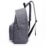 Canvas Backpack School Bag for Teenagers College Student