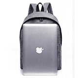 Canvas Backpack School Bag for Teenagers College Student