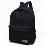Canvas Backpack School Bag for Teenagers College Student