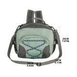 Convertible Nylon Backpack Unisex Outdoor Travel Crossbody Rucksack