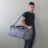 Oxford Travel Duffel Bag Men Tote Large Capacity Weekender Holdall Gym Sport Bag