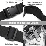 PVC Waist Fanny Pack Winterproof Pouch Jelly Belt Bag