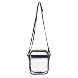 Waterproof Clear Crossbody Bag Adjustable Strap Large Capacity