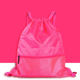 Outdoor Sports Backpack Large Capacity Drawstring Lock Nylon