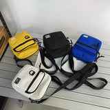 Canvas Crossbody Bag Small Shoulder Messenger Purse for Girl Japanese Student