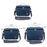 Thermal Insulated Cooler Bags Large Picnic Lunch Bento Food Box Bag