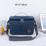 Thermal Insulated Cooler Bags Large Picnic Lunch Bento Food Box Bag