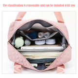 Vintage Fitness Shoulder Bag Large Capacity Exercise Pouch