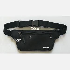 Colorful Unisex Waist Bag Waterproof Zipper Pouch