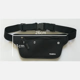 Colorful Unisex Waist Bag Waterproof Zipper Pouch