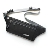 Women Men Waist Bag Fanny Pack Multi-function Pockets Outdoor Sport