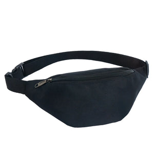 Canvas Waist Bag Fanny Pack Sports Money Phone Female Bum Belt Bags