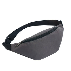 Canvas Waist Bag Fanny Pack Sports Money Phone Female Bum Belt Bags