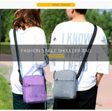 Waterproof Crossbody Shoulder Messenger HandBag Anti-theft Bag Set