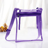 Clear TPU Crossbody Bag Stadium Approved with Inner Pocket