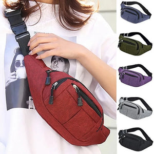 Women/Men Waist Packs Hip Bag Banana Waist Bags Waist Bag Bolso Cintura