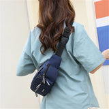 Large Capacity Waist Bag Sports Crossbody Backpack Shoulder Bag