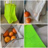 Women Mesh Handbag Foldable Shopping Shoulder Bags Large Casual Tote