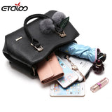 Women Handbag Top-handle Bag PU Leather Crossbody Totes