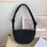 Women Messenger Bag Down Bag Large Capacity Casual for Weekend Vacation