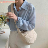 Women Messenger Bag Down Bag Large Capacity Casual for Weekend Vacation