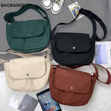 Canvas Crossbody Bags For Girls Women Messenger Bag