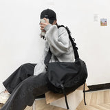 Women Messenger Bag Large Capacity Shoulder Bags Multi-pocket Schoolbag