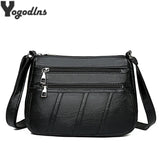 Women Messenger Bag Lady Shoulder Crossbody Bag Small Female pu Leather Handbag