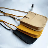 Women Messenger Bag Mini Soft PU Leather Bucket Shoulder Bag