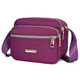 Waterproof Nylon Messenger Bag Crossbody Clutch Purse Shoulder Bag