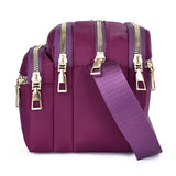 Waterproof Nylon Messenger Bag Crossbody Clutch Purse Shoulder Bag