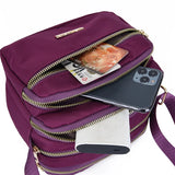 Waterproof Nylon Messenger Bag Crossbody Clutch Purse Shoulder Bag