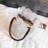 Women Messenger Bag Single Strap Shoulder Bag Lady Lace Crossbody Bags