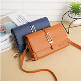 Large Capacity Women Messenger Bag Double-layer Handbag for Girls