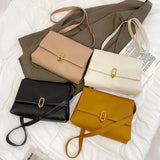 Women Crossbody Bags Small Square Leather Satchel
