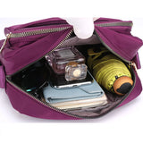 Waterproof Nylon Women Messenger Bag Handbag Shoulder Bag Crossbody Bag