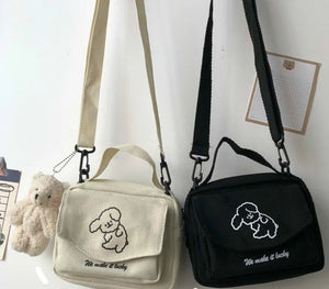 Women Messenger Bags Ladies Canvas Printed Envelope Bag