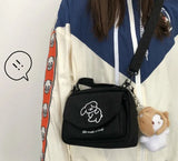 Women Messenger Bags Ladies Canvas Printed Envelope Bag