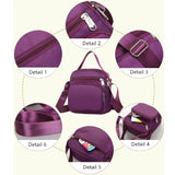 Women Messenger Bags Ladies Waterproof Handbag Travel Shoulder