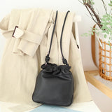 Women Messenger Bags Leather Casual Tassel Handbags Female Bag Vintage