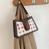 Women Messenger Bags Leather Casual Tassel Handbags Vintage Big Size Tote