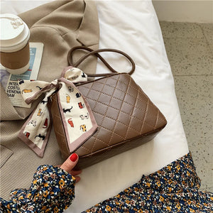 Women Messenger Bags Leather Tassel Handbags Vintage