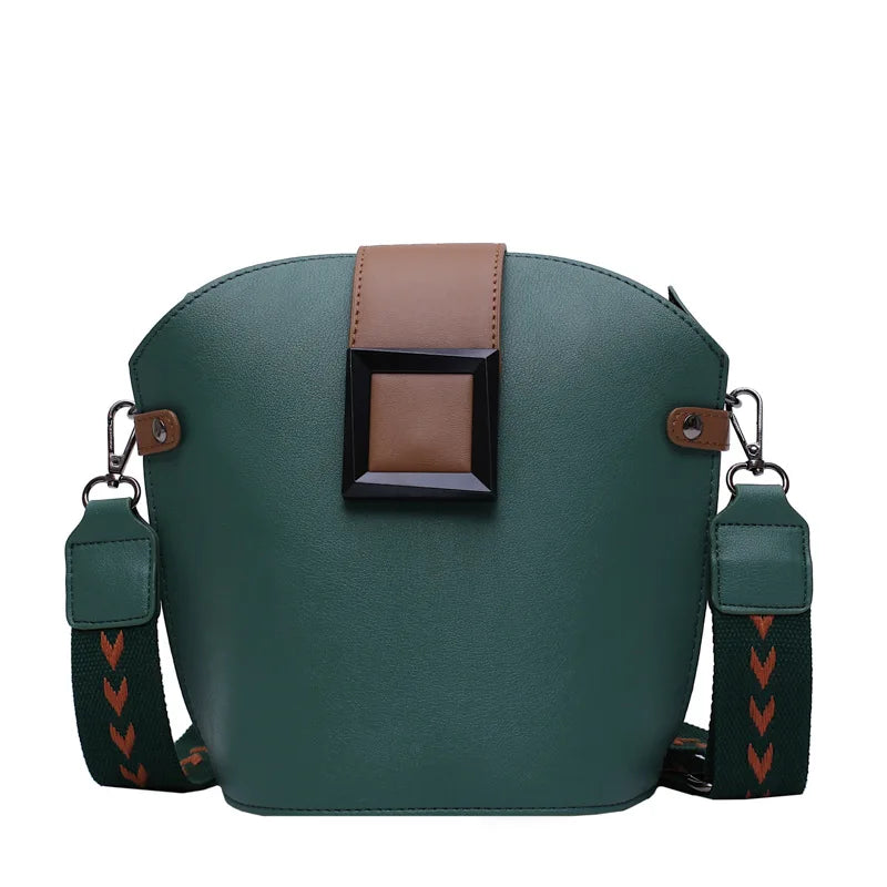 Women Leather Messenger Bag Tassel Handbag Vintage Big Size
