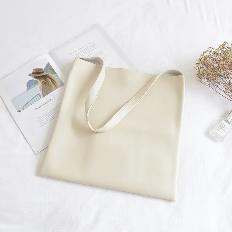 Casual Tassel Leather Messenger Bag Vintage Big Size Tote Shoulder Bag