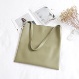 Casual Tassel Leather Messenger Bag Vintage Big Size Tote Shoulder Bag