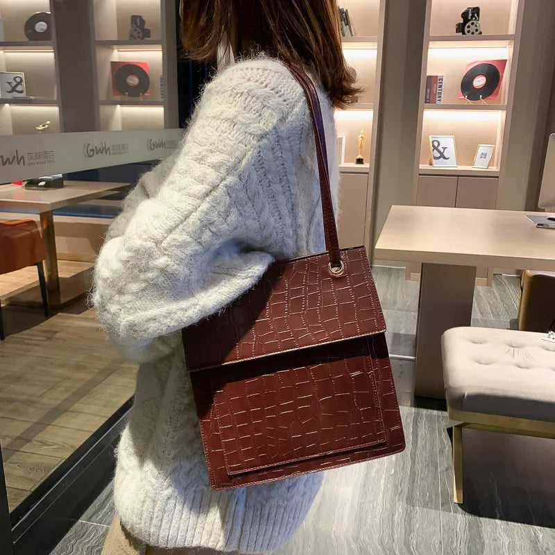 Women Messenger Bags Leather Casual Tassel Handbags Female Bag
