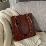 Women Messenger Bags Leather Casual Tassel Handbags Female Bag