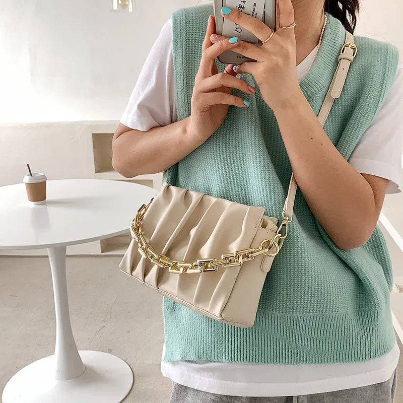 Women Messenger Bags Leather Tassel Handbags Vintage Big Size Tote Shoulder Bag